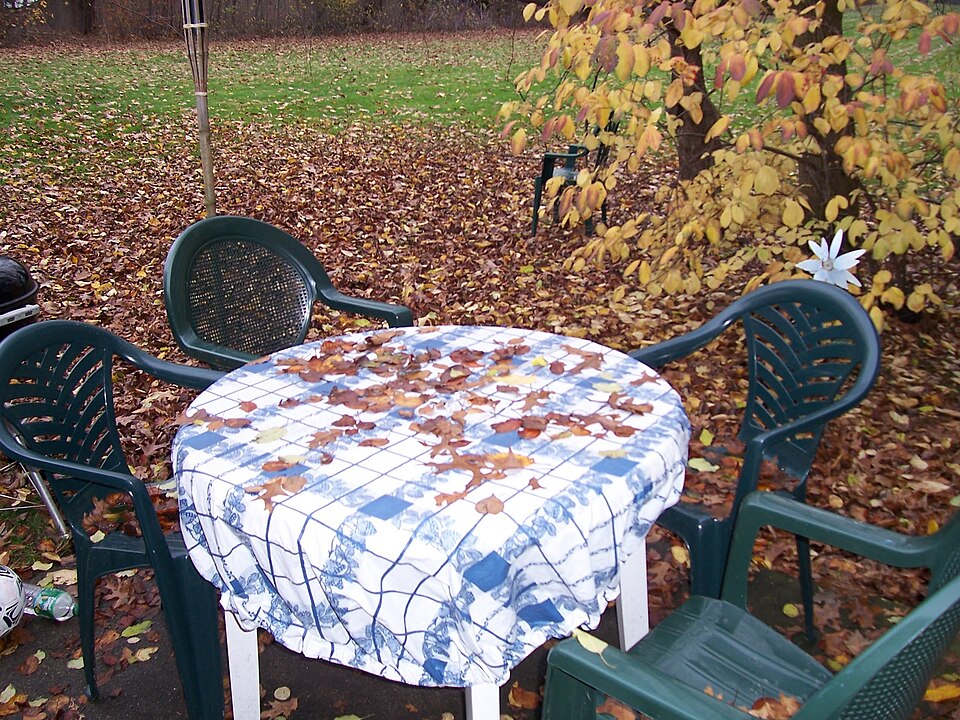 Backyard Patio Hancock Village Brookline Town Massachusetts New England