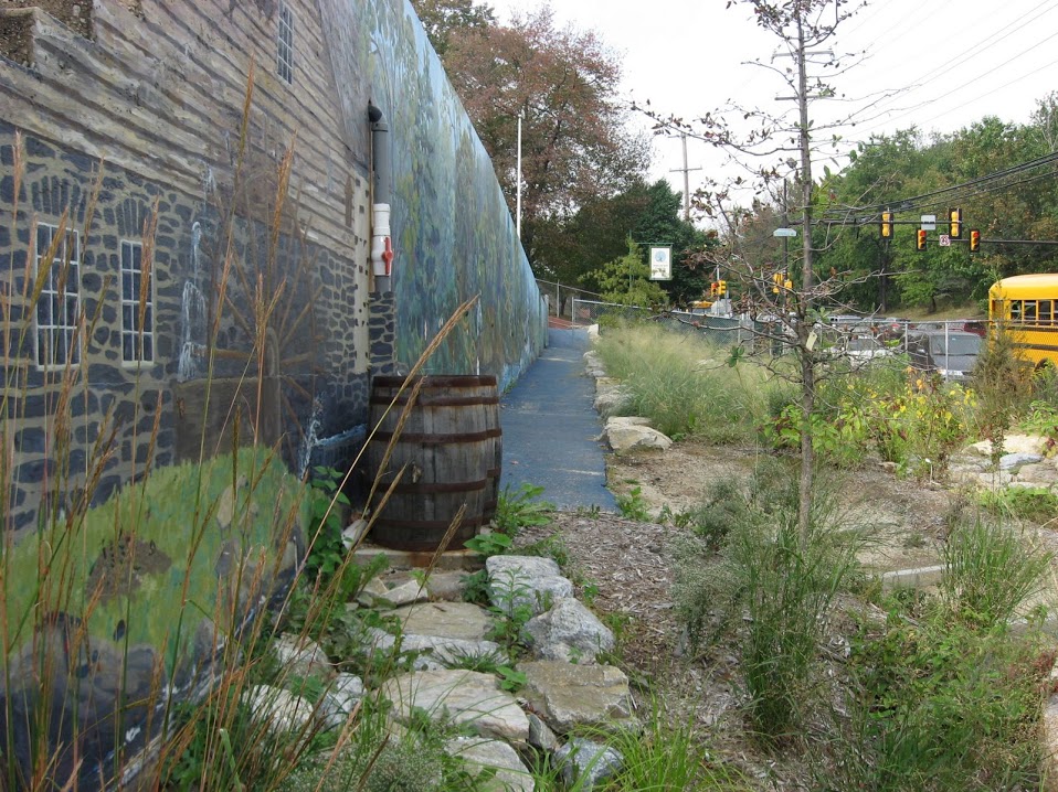 Green infrastructure includes a wide range of approaches, including rain barrels, which catch rain water for plants instead of running off into storm drains and streams. Learn about green infrastructure approaches that can help transform communities in our report, Enhancing Sustainable Communities With Green Infrastructure. 
Photo credit: EPA

More: www.epa.gov/smartgrowth/green-infrastructure.html